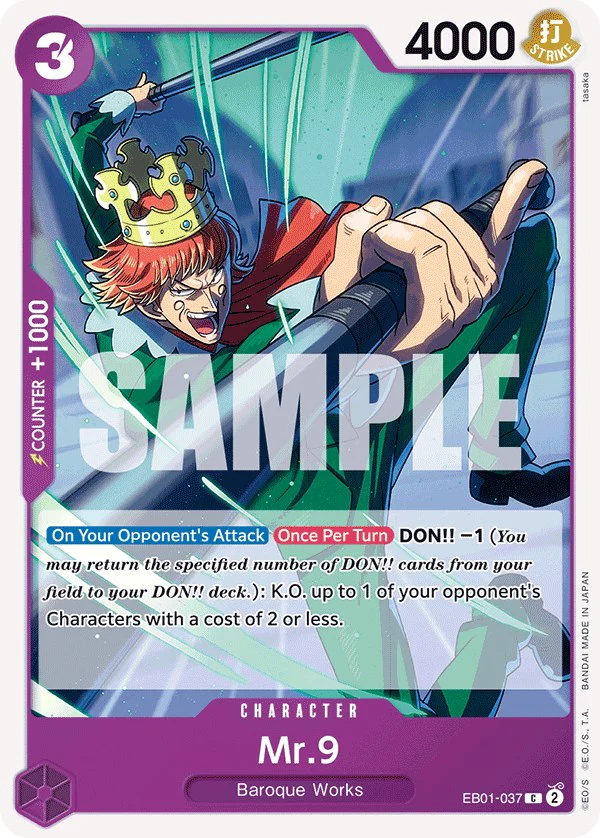 Mr. 9 (EB01-037) - [Extra Booster: Memorial Collection]