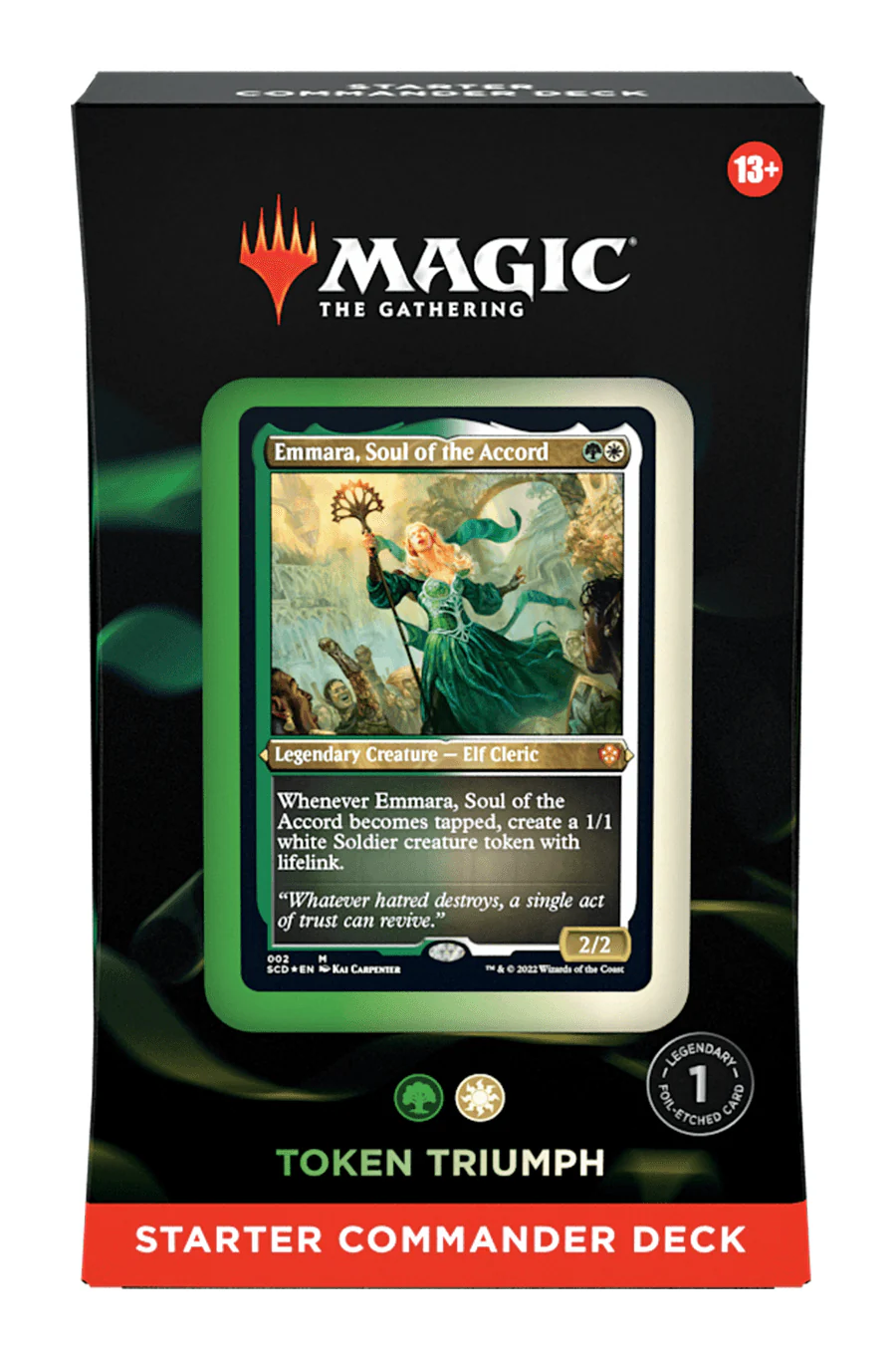 MTG STARTER COMMANDER DECK - Token Triumph (Green-White)