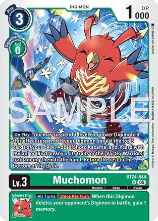 Muchomon (BT24-044) - [Time Stranger]