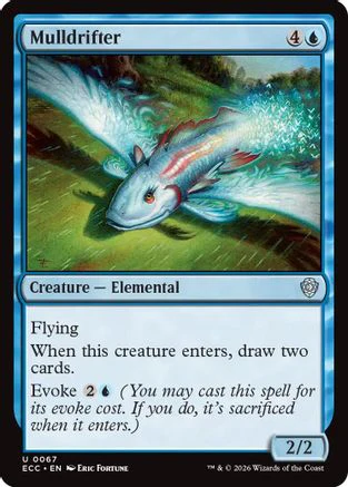 Mulldrifter  (ECC-067) - [Commander: Lorwyn Eclipsed]