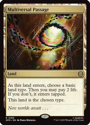 Multiversal Passage  [Foil]  (SPM-180) - [Marvel's Spider-Man]