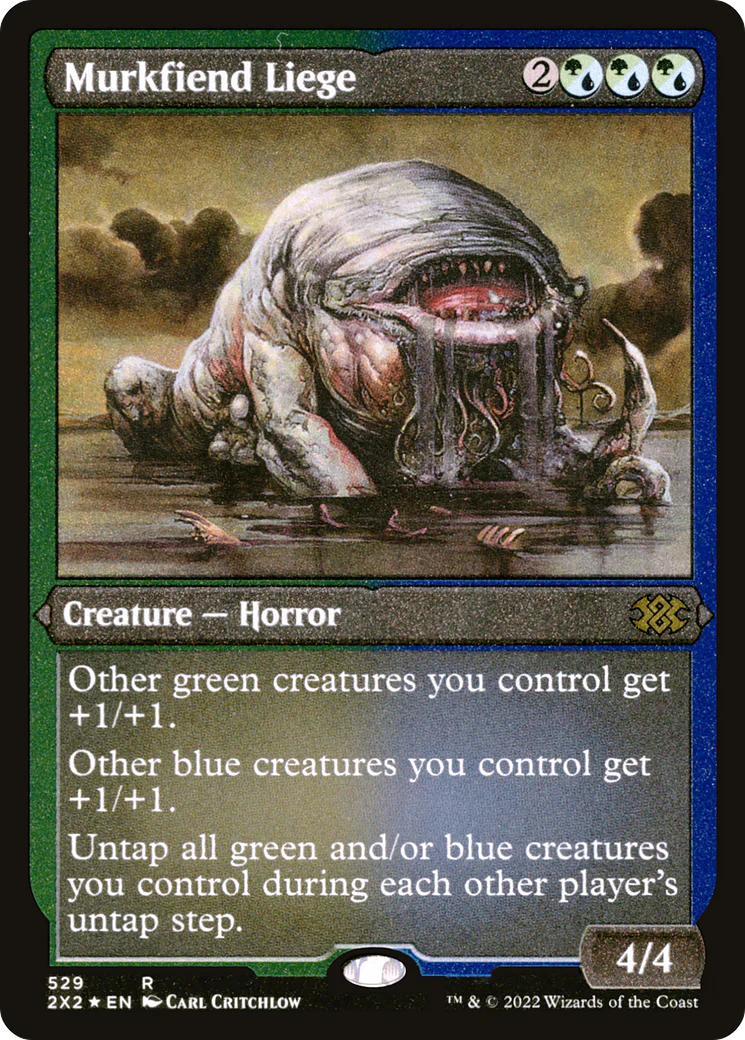 Murkfiend Liege (Foil Etched)  [Foil]  (2X2-529) - [Double Masters 2022]
