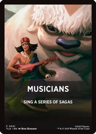 Musicians Theme Card  (TLA-031) - [Avatar: The Last Airbender]