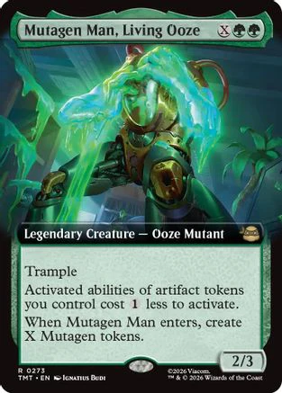 Mutagen Man, Living Ooze (Extended Art)  (TMT-273) - [Teenage Mutant Ninja Turtles]