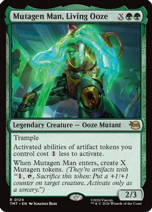 Mutagen Man, Living Ooze  (TMT-124) - [Teenage Mutant Ninja Turtles]