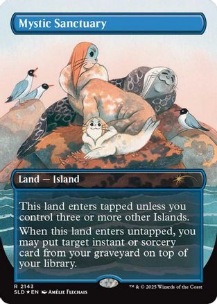 Mystic Sanctuary  [Foil]  (SLD-2143) - [Secret Lair Drop Series]
