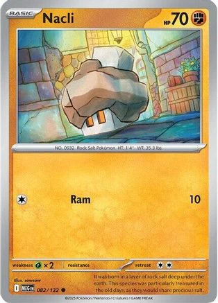 Nacli - (082/132) Reverse Holofoil [ME01 Mega Evolution]