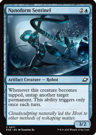 Nanoform Sentinel  [Foil]  (EOE-071) - [Edge of Eternities]