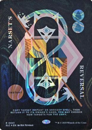 Narset's Reversal (Halo Foil)  [Foil]  (SLC-041) - [Secret Lair Countdown Kit]