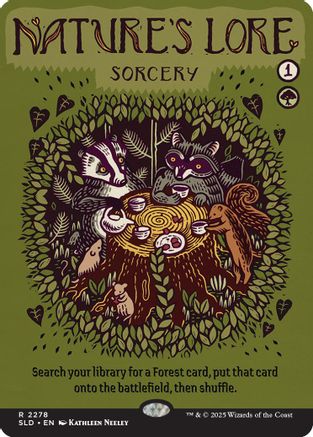 Nature's Lore (2278)  [Foil]  (SLD-2278) - [Secret Lair Drop Series]