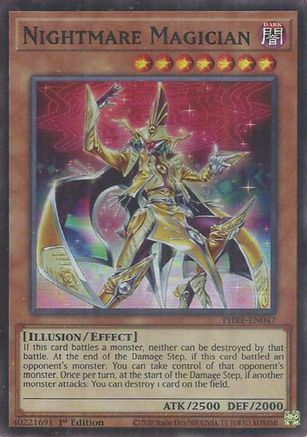 Nightmare Magician (Super Rare) [PHRE-EN047] - Phantom Revenge 1st Edition - Super Rare