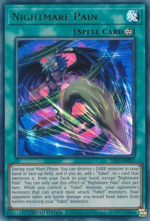 Nightmare Pain [25LP-EN005] - Limited Pack World Championship 2025 Limited - Ultra Rare