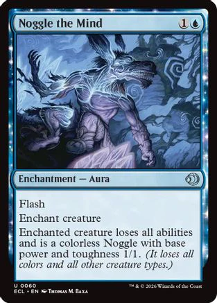 Noggle the Mind  [Foil]  (ECL-060) - [Lorwyn Eclipsed]