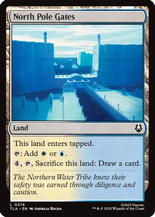 North Pole Gates  [Foil]  (TLA-274) - [Avatar: The Last Airbender]