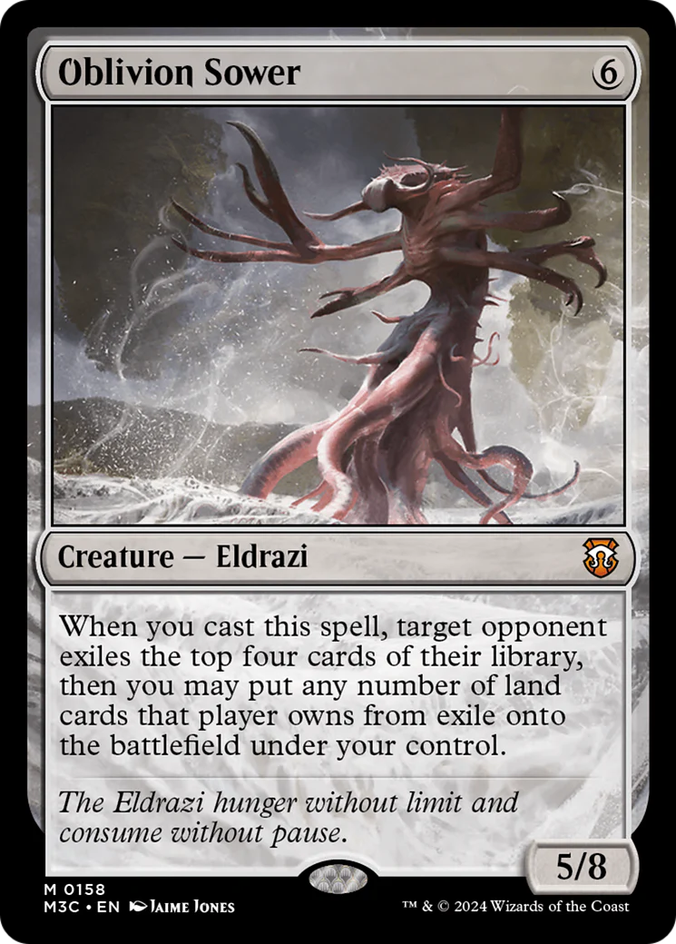 Oblivion Sower  [Foil]  (M3C-158) - [Modern Horizons 3 Commander]