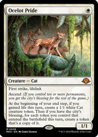 Ocelot Pride  [Foil]  (PPECL-038) - [Promo Pack: Lorwyn Eclipsed]