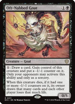 Oft-Nabbed Goat  (ECC-011) - [Commander: Lorwyn Eclipsed]