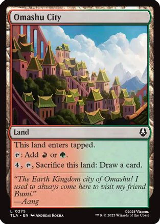 Omashu City  (TLA-275) - [Avatar: The Last Airbender]