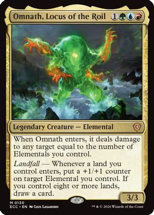 Omnath, Locus of the Roil  (ECC-130) - [Commander: Lorwyn Eclipsed]