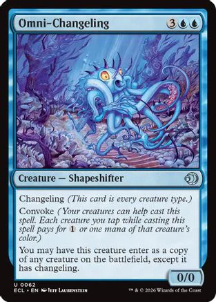 Omni-Changeling  (ECL-062) - [Lorwyn Eclipsed]