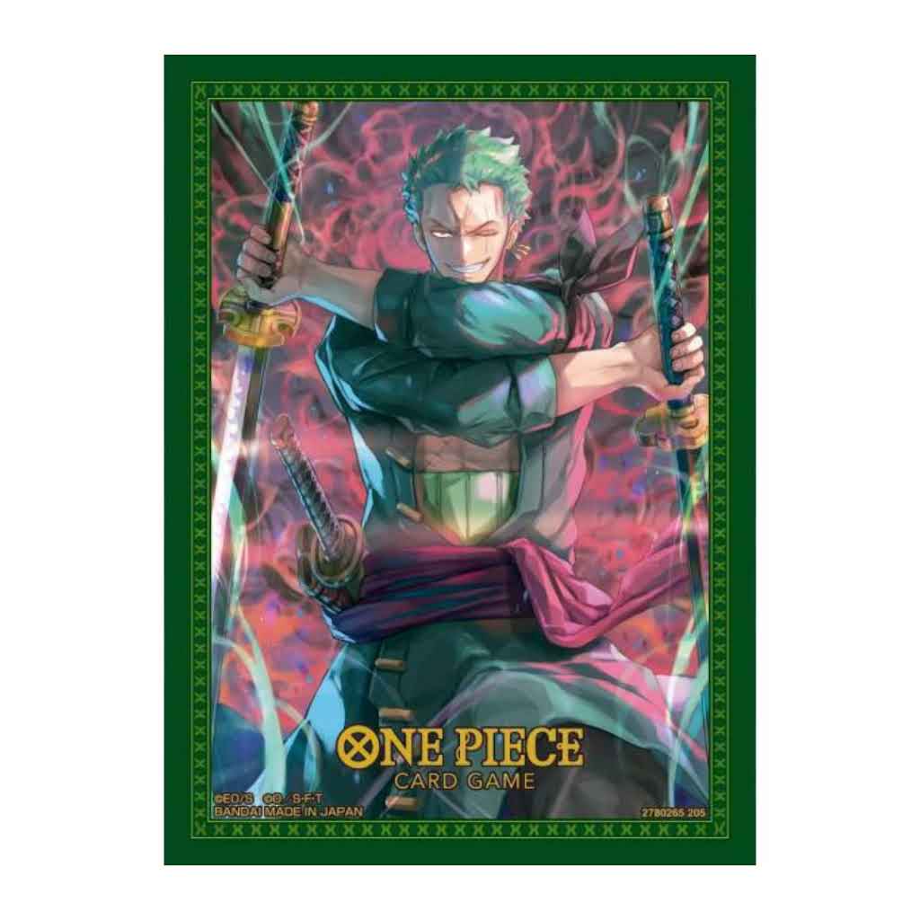 ONE PIECE CG SLEEVES TCG+ SET 11 -  Zoro