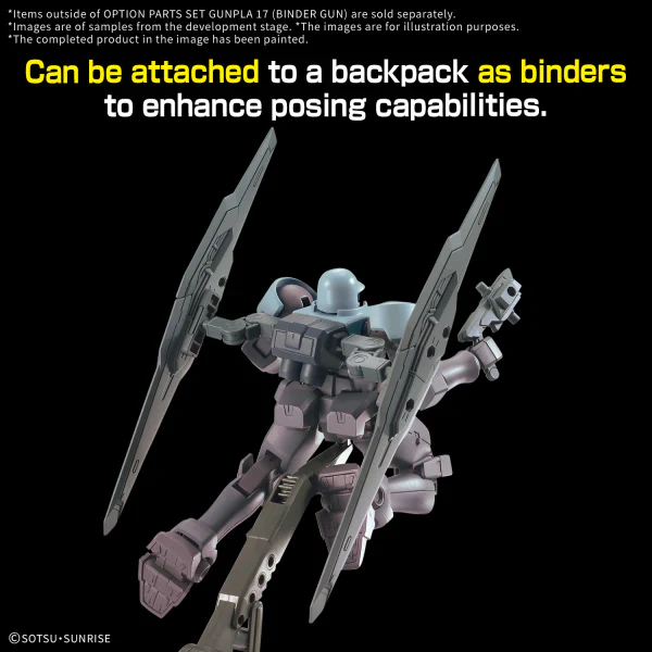 OPTION PARTS SET GUNPLA 17 (BINDER GUN) - Image 3