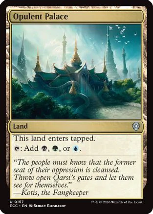 Opulent Palace  (ECC-157) - [Commander: Lorwyn Eclipsed]