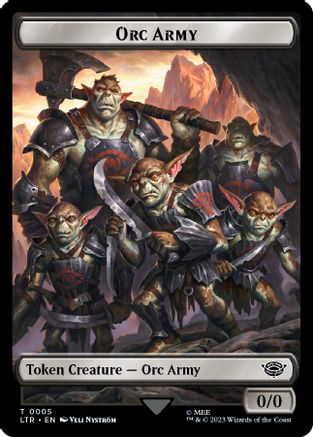 Orc Army Token (0005)  (LTR-005) - [The Lord of the Rings: Tales of Middle-earth]