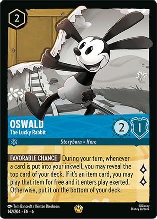 Oswald - The Lucky Rabbit (142/204) - [Azurite Sea]