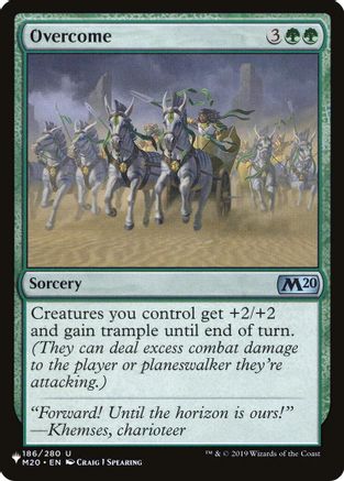 Overcome  (LIST-186) - [The List Reprints]