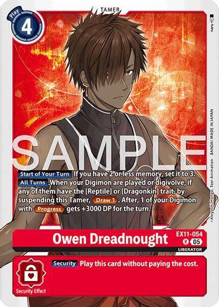 Owen Dreadnought (EX11-054) - [Dawn of Liberator] Foil