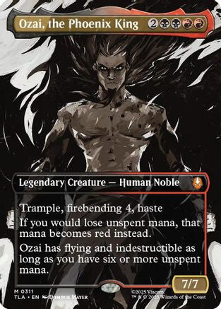 Ozai, the Phoenix King (0311) (Borderless)  (TLA-311) - [Avatar: The Last Airbender]
