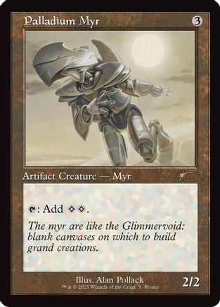 Palladium Myr (Retro Frame)  (WPN-003) - [WPN & Gateway Promos]