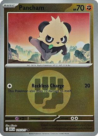 Pancham (Energy Symbol Pattern) - (115) Reverse Holofoil [ME Ascended Heroes]