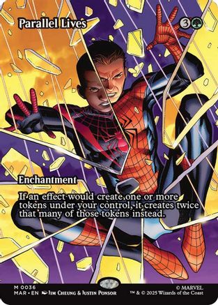Parallel Lives (Borderless)  (MAR-036) - [Marvel Eternal-Legal]