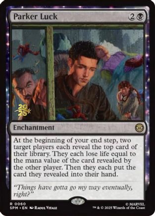 Parker Luck  [Foil]  (PRE-060) - [Prerelease Cards]