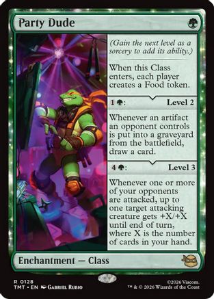 Party Dude  (TMT-128) - [Teenage Mutant Ninja Turtles]
