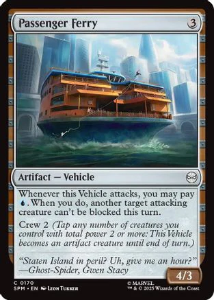 Passeneger Ferry  (SPM-170) - [Marvel's Spider-Man]