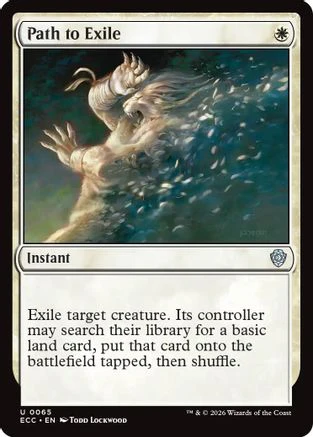 Path to Exile  (ECC-065) - [Commander: Lorwyn Eclipsed]