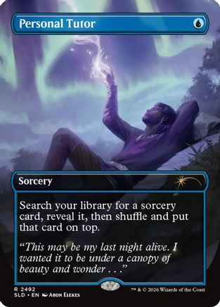 Personal Tutor  [Foil]  (SLD-2492) - [Secret Lair Drop Series]