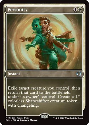 Personify  (PPECL-402) - [Promo Pack: Lorwyn Eclipsed]