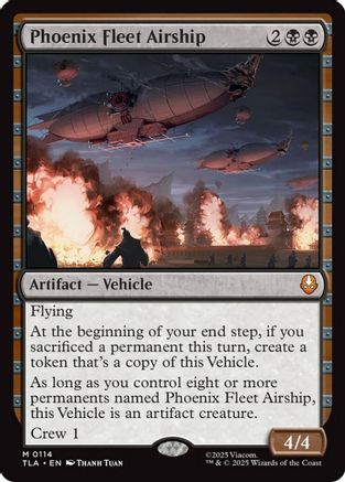 Phoenix Fleet Airship  (TLA-114) - [Avatar: The Last Airbender]