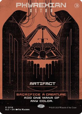 Phyrexian Altar  [Foil]  (SLC-016) - [Secret Lair Countdown Kit]