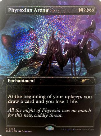 Phyrexian Arena (Confetti Foil)  [Foil]  (SLD-2333) - [Secret Lair Drop Series]