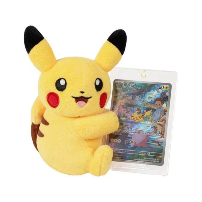 Pikachu Cheek Rub Plush & Card Display Blind Box (CHINESE) - Image 3