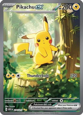 Pikachu ex - (276/217) Holofoil [ME Ascended Heroes]