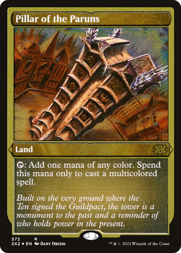 Pillar of the Paruns (Foil Etched)  [Foil]  (2X2-572) - [Double Masters 2022]