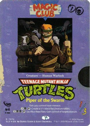 Piper of the Swarm  [Foil]  (SLD-7074) - [Secret Lair Drop Series]