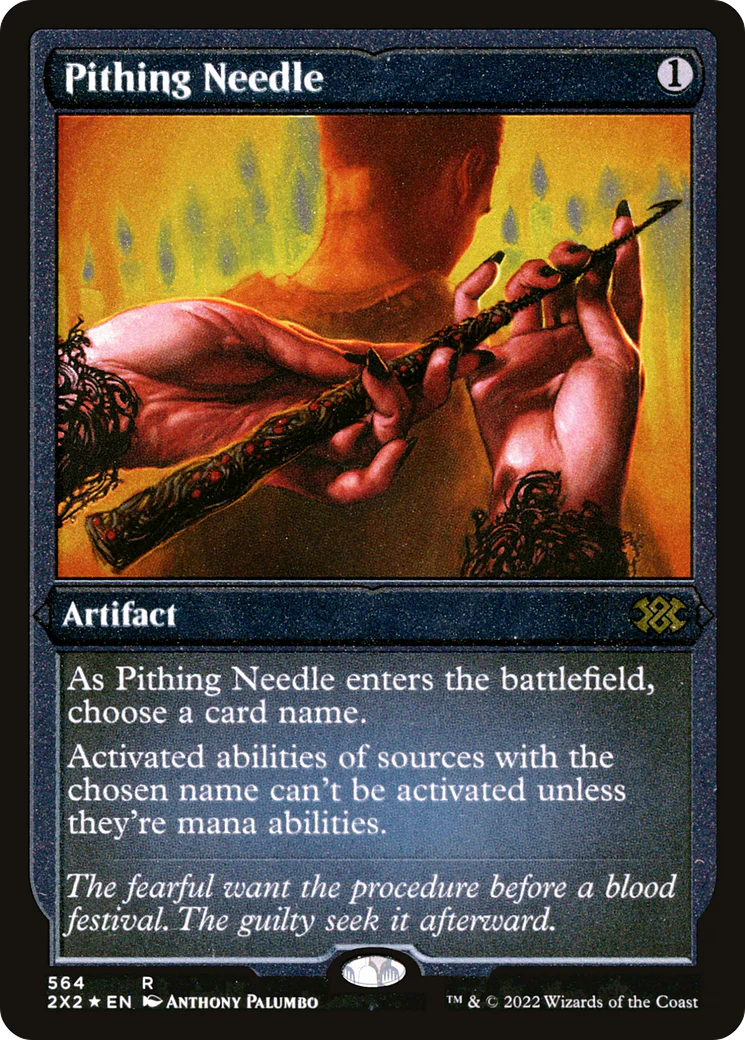 Pithing Needle  [Foil]  (2X2-564) - [Double Masters 2022]
