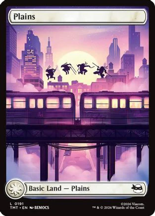 Plains (0191)  (TMT-191) - [Teenage Mutant Ninja Turtles]